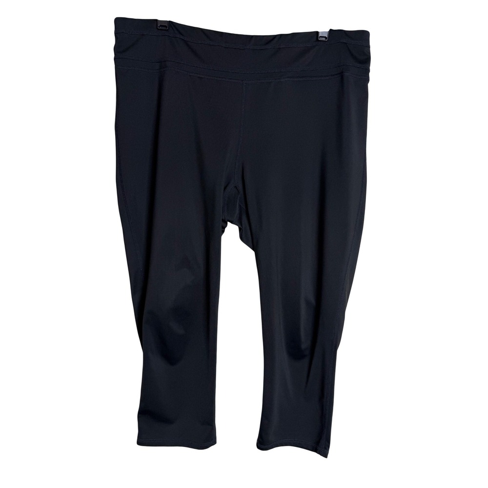 Idealody Capri Leggings Womens XL Black Activewear Pants Workout Gym Athleisure